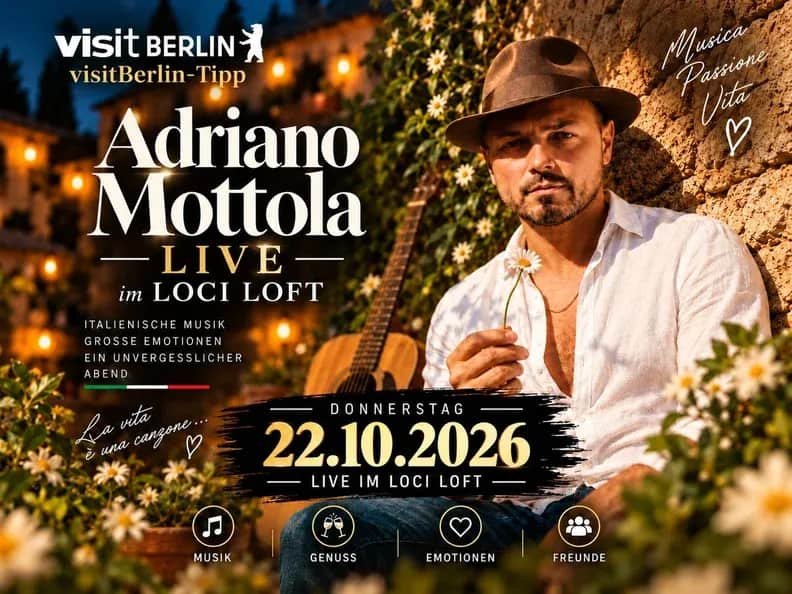 Adriano Mottola live – Una Notte d’Autunno Italiana