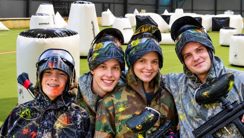 Indoor-Paintball