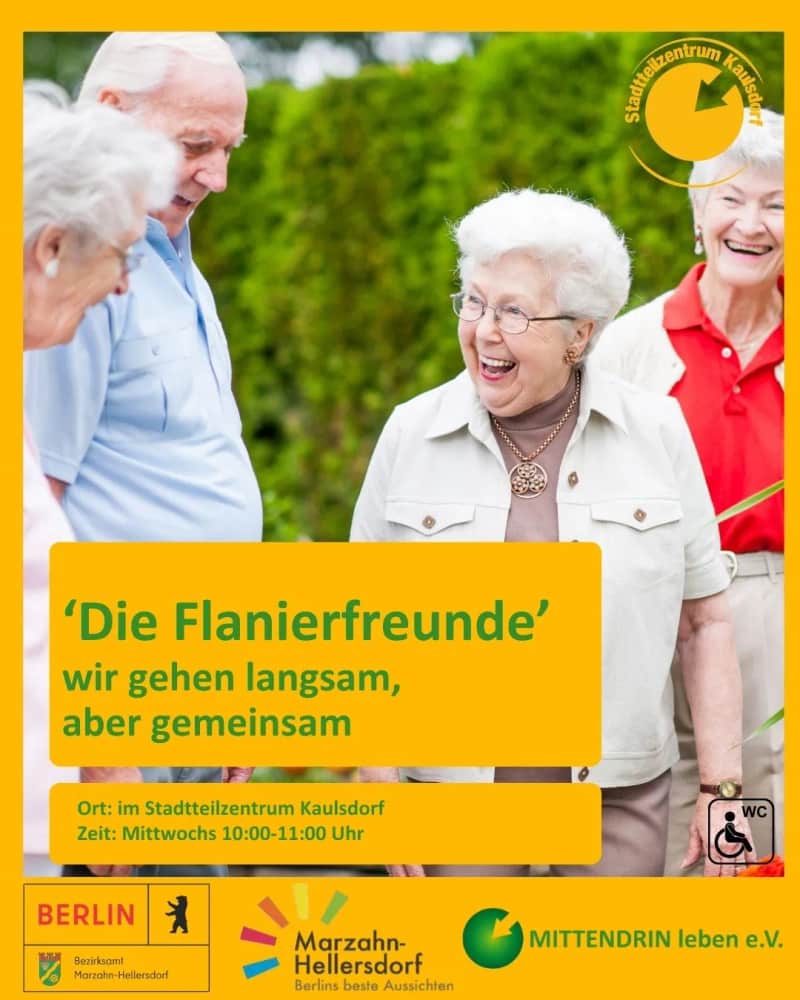 Die Flanierfreunde – langsam unterwegs in Kaulsdorf