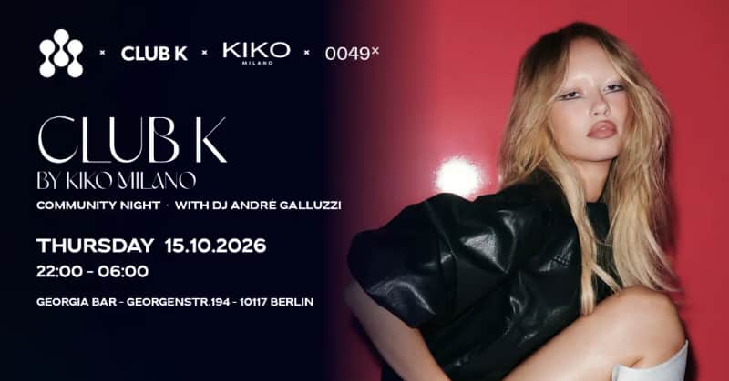 Club K by KIKO Milano Community Night