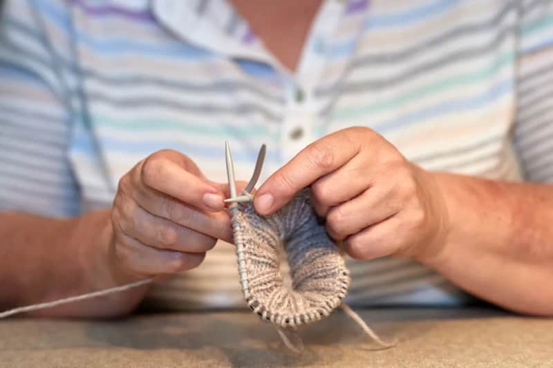 Gemeinsam Stricken