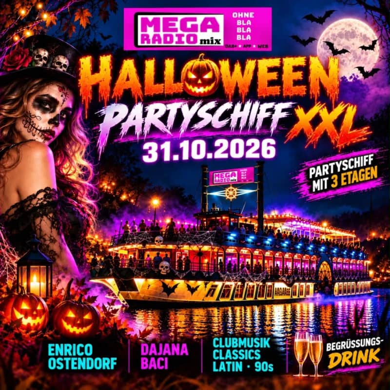 Halloween Partyschiff XXL