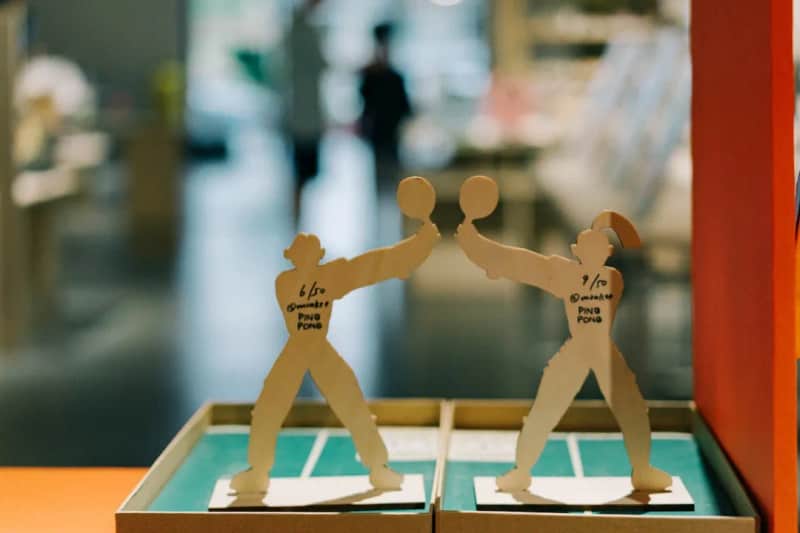 PING-PONG Park: TT-Roboter Training