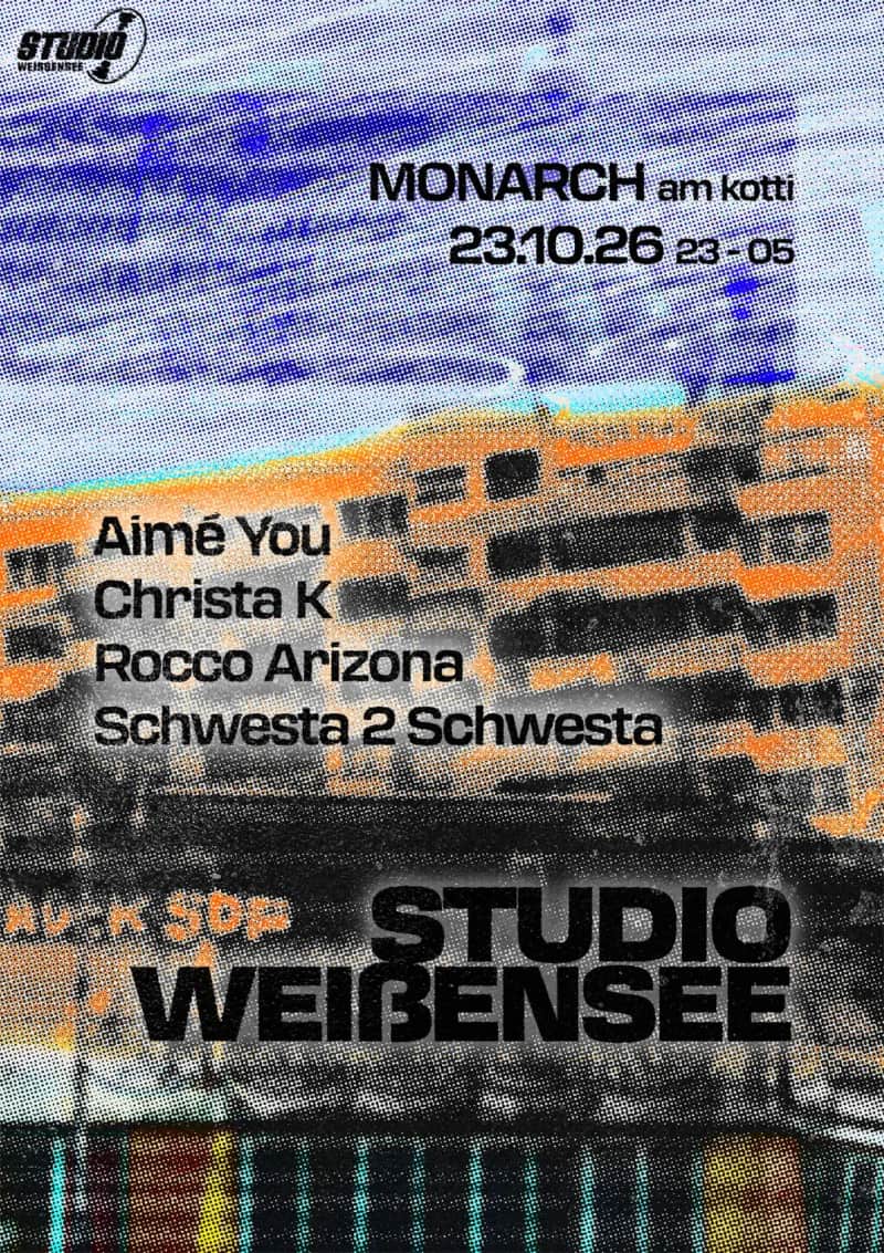 Studio Weißensee rec. w Aimé You, Christa K, Schwesta2Schwesta