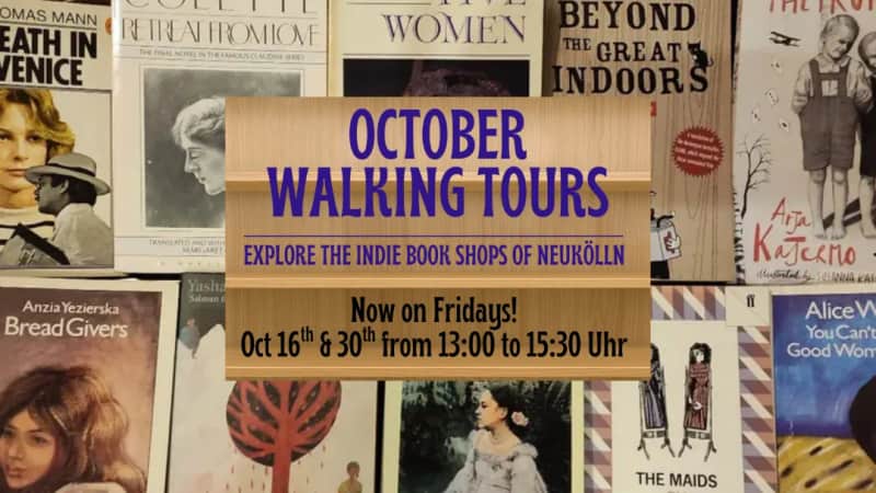 **Date Change** Free Walking Tour: Indie Book Shops of Neukölln