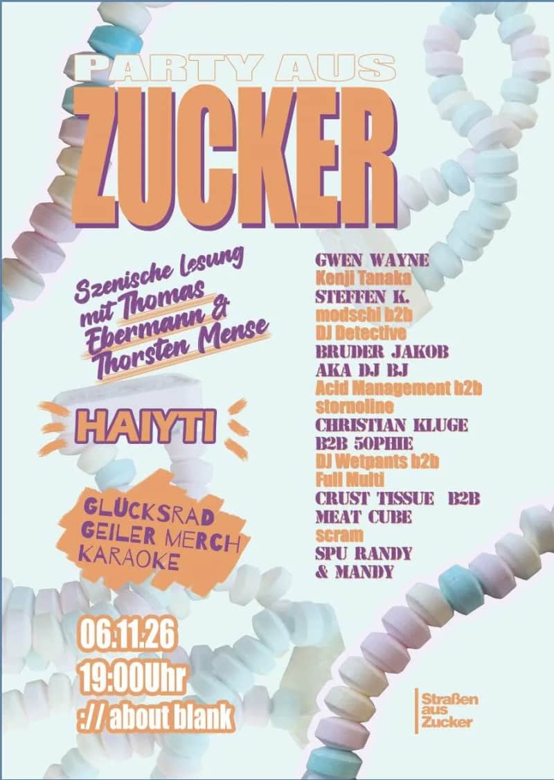 Party aus ZUCKER