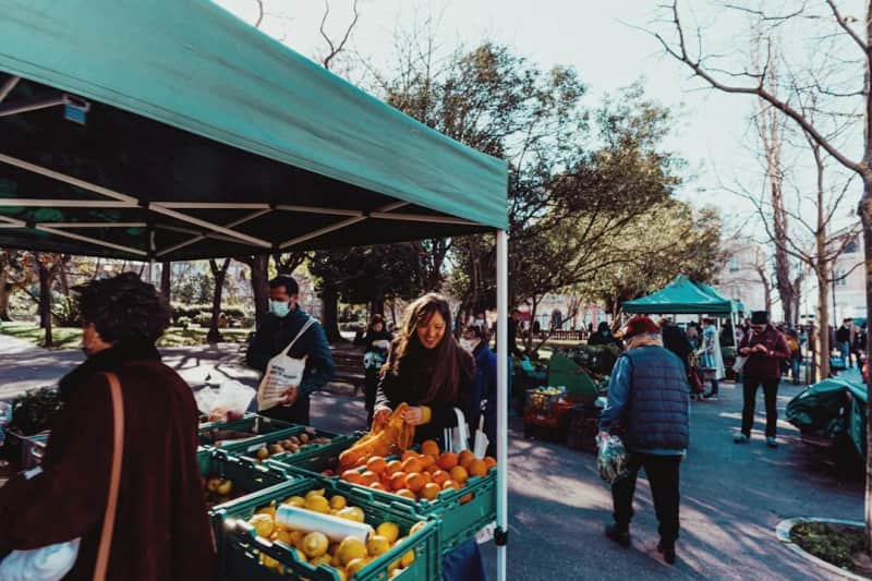 Wochenmarkt am Mittwoch