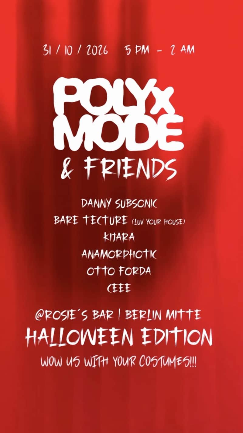 POLYxMODE & FRIENDS - HALLOWEEN BASH