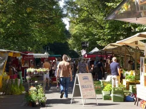 GRÜNE LIGA Berlin e.V.: Ökomarkt am Kollwitzplatz