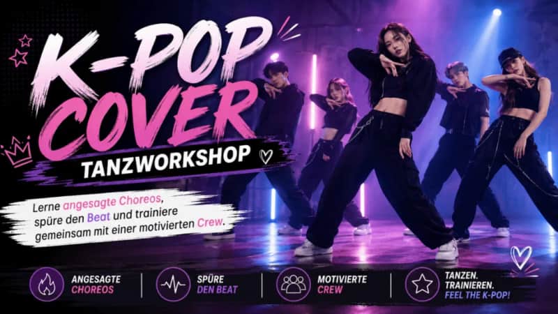 K-Pop-Cover – Tanzworkshop im Weinmeisterhaus