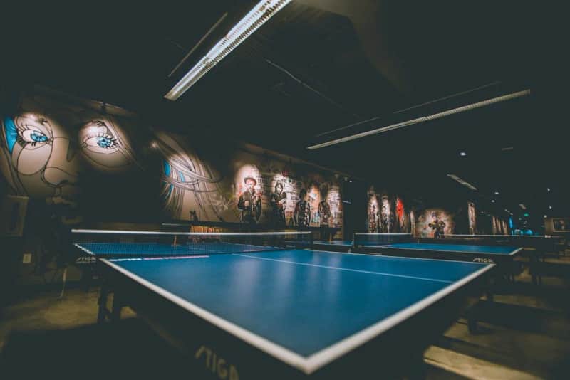 PING-PONG Park: Tischtennis Indoorpark & Eventfläche