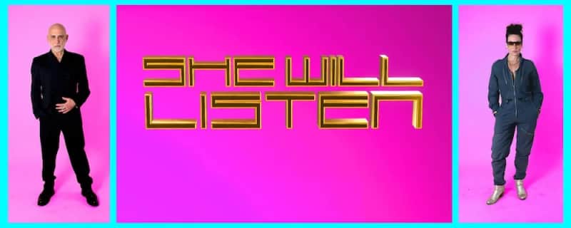 MissVergnügen presents SHE WILL LISTEN - live
