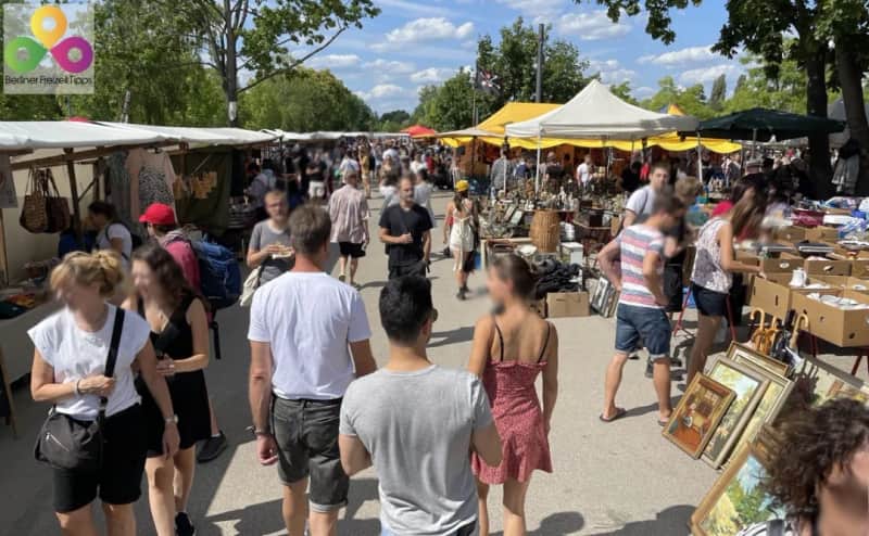 Kunst- und Trödelmarkt im Mauerpark