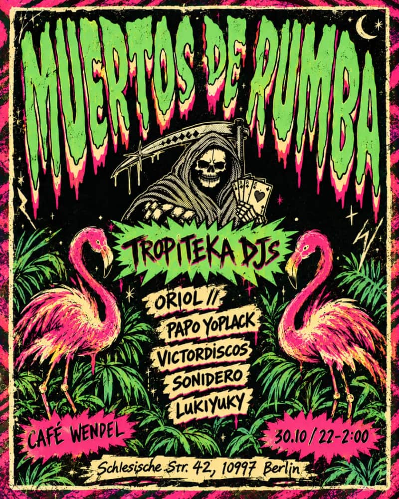 TROPITEKA - Muertos De Rumba (Cumbia, Disco, Salsa, Latin-Funk)