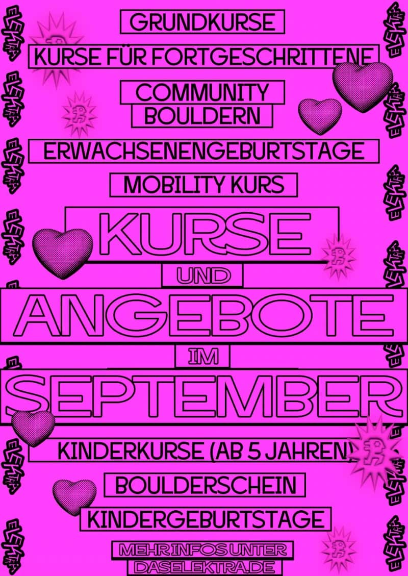Elektra Kinderkurse & Jugendtraining