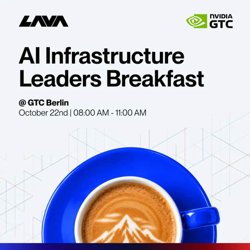 AI Infrastructure Leaders Breakfast @ GTC Berlin