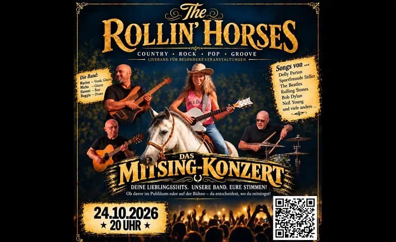 Mitsing-Konzert mit der Band The Rollin’ Horses