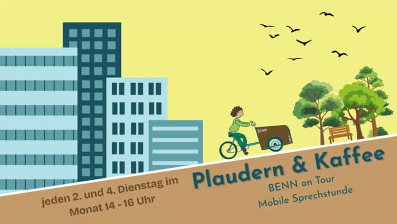Plaudern und Kaffee – mobile Sprechstunde