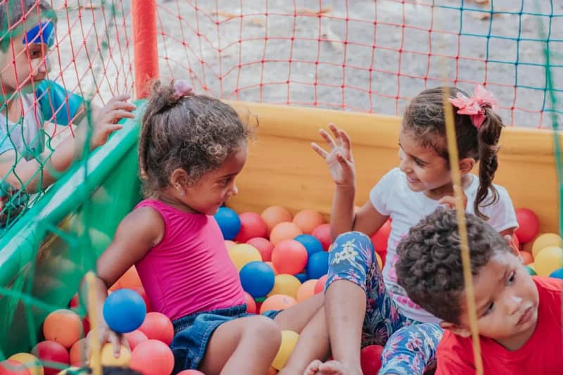 Krabbelgruppen in der Kindervilla