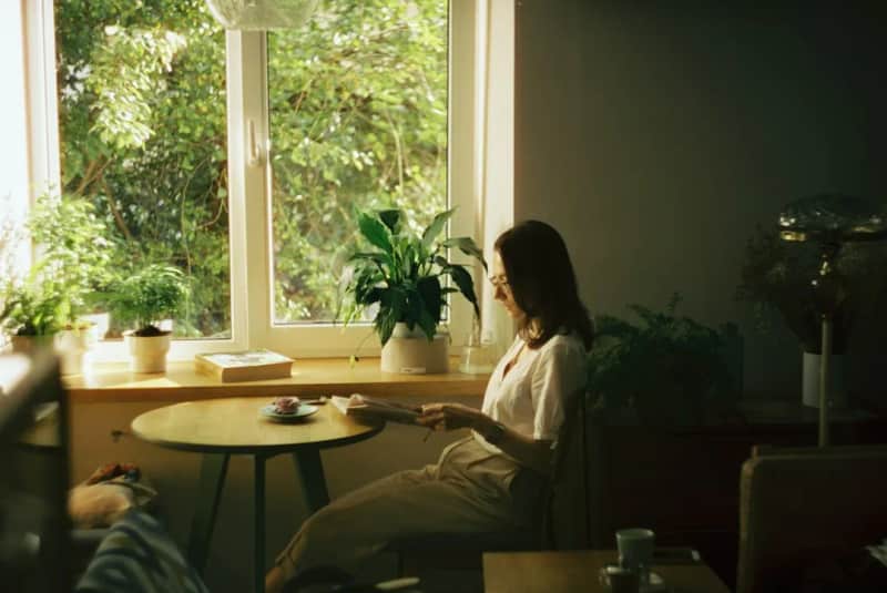 Lesecafé in der Gottfried-Benn-Bibliothek