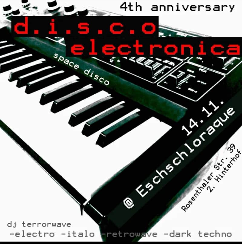 DISCO ELECTRONICA – 4th Anniversary