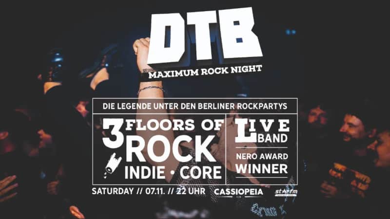DTB MAXIMUM ROCK NIGHT