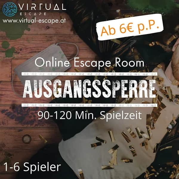 Virtual Escape: Online Escape Room Ausgangssperre