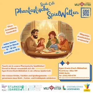 Phantastische SpielWelten – Spiele‑Café