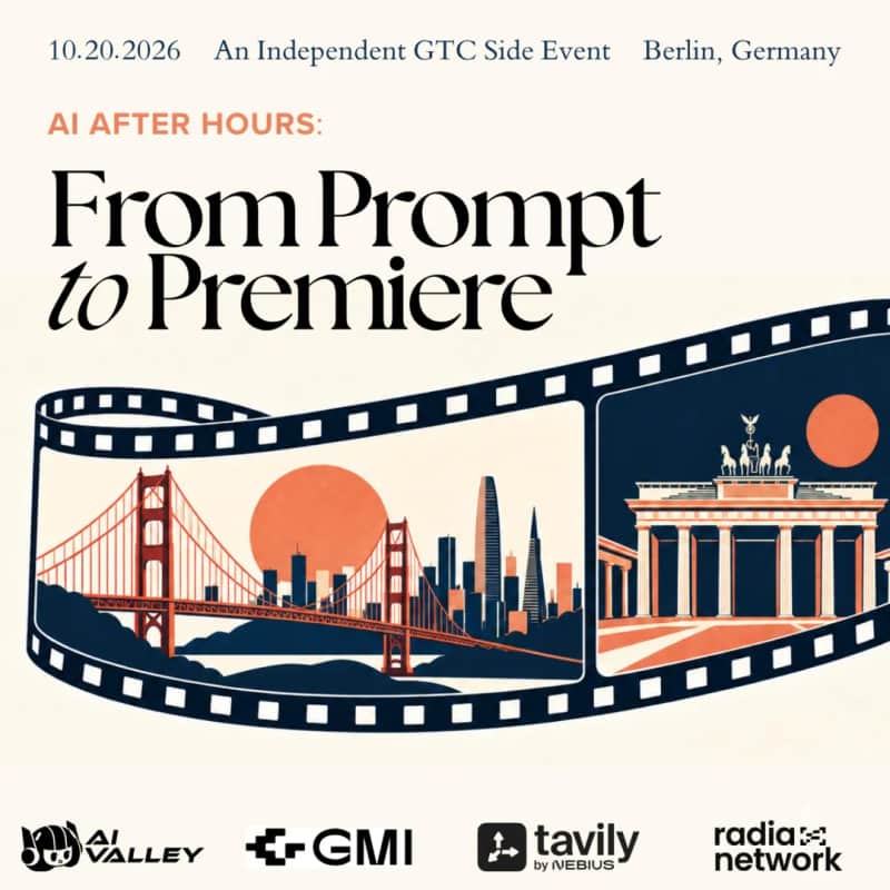 From Prompt to Premiere: AI Film Night — GTC Berlin