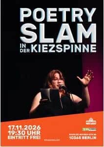Poetry Slam in Lichtenberg von KiezFASberlin