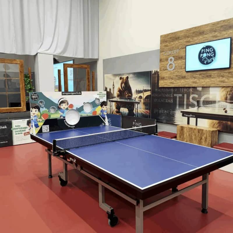 Tischtennis Court Miete