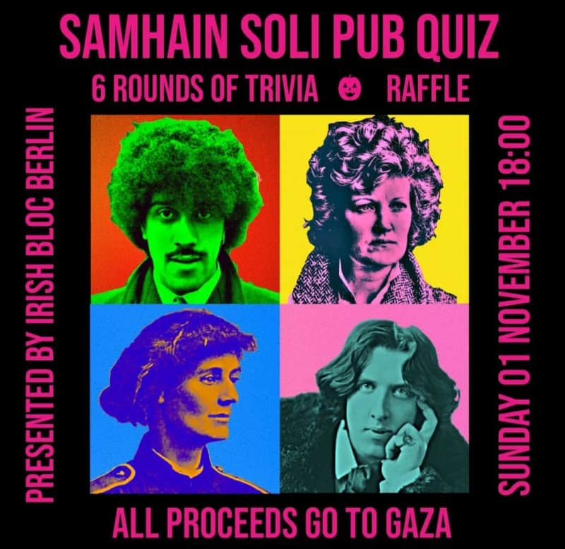 Samhain Soli Pub Quiz