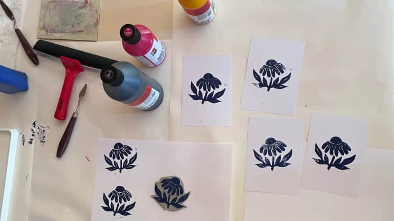 Linoldruck Workshop