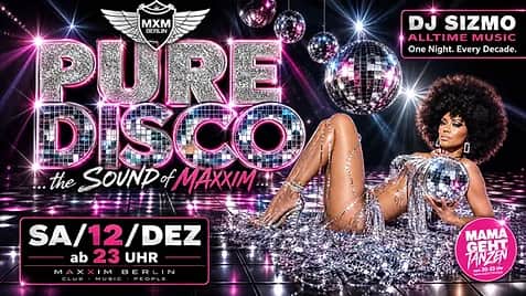 PURE DISCO – The Sound of Maxxim