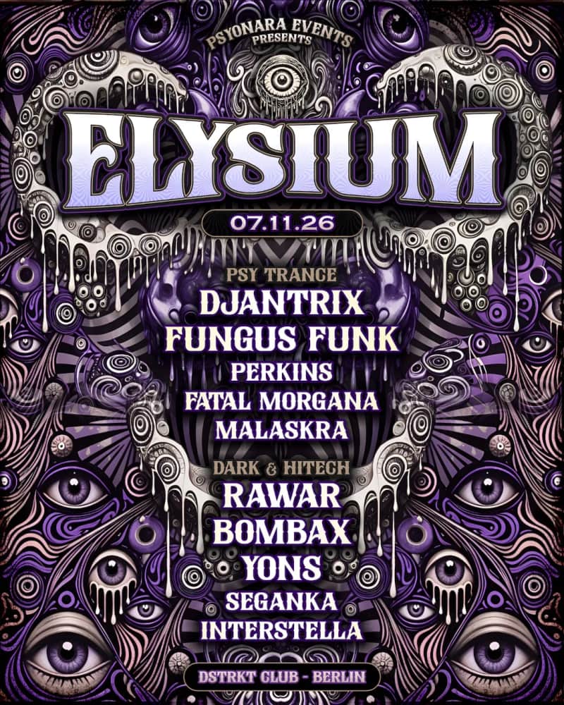 ELYSIUM - Fungus Funk - Rawar - Djantrix - Bombax