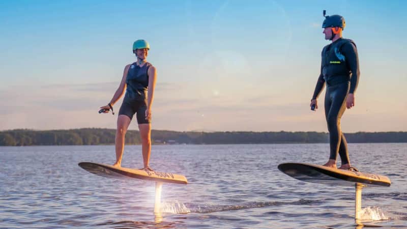 eFoil-Kurs: Fliege lautlos über den Müggelsee